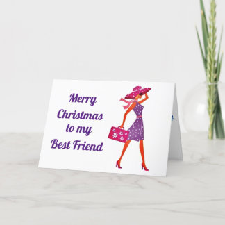 MERRY CHRISTMAS VOOR MIJN BESTE VRIEND FEESTDAGEN KAART