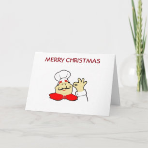 MERRY CHRISTMAS VOOR MIJN FAVORIETE CHEF FEESTDAGEN KAART