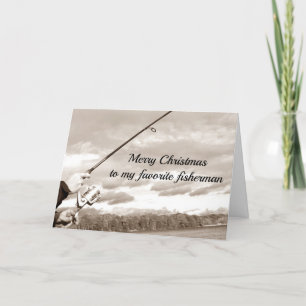 MERRY CHRISTMAS VOOR MIJN "FAVORIETE VANGST" KAART