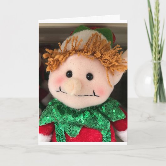 MERRY CHRISTMAS VOOR MIJN ***LERER** FEESTDAGEN KAART (Voorkant)