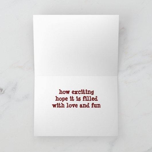 MERRY CHRISTMAS VOOR U *GRANDDAUGHTER* KAART (Binnen)