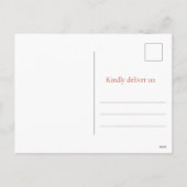 Merry Christmas Watercolor hedgehog Feestdagenkaart (Achterkant)