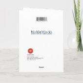 Merry Christmas Wenskaart - Cat Proof Tree Kaart (Achterkant)