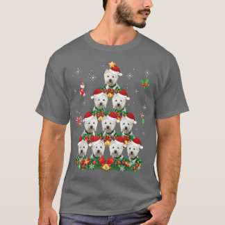 Merry Christmas Westie Dog Santa Tree Pajama Sweat T-shirt