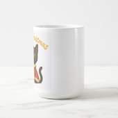 Merry Christmas with Emi the Black Cat Koffiemok (Center)