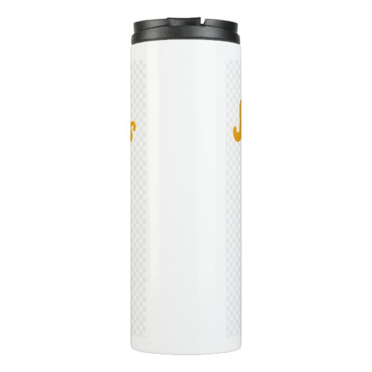 Merry Christmas with Emi the Black Cat Thermosbeker (Achterkant)