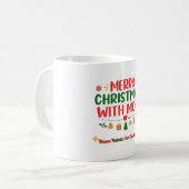 Merry Christmas With Mom – Bilingual Holiday Koffiemok (Voorkant links)