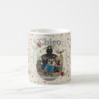 Merry Christmas Woodland Evergreen Wreath Koffiemok