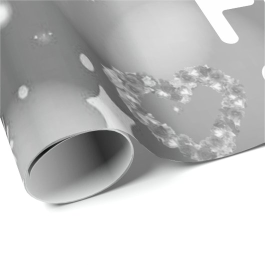 Merry Christmas Wrapping Family Love Friends  Cadeaupapier (Rol Hoek)