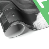 Merry Christmas Wrapping Family Love Santa  Cadeaupapier (Rol Hoek)