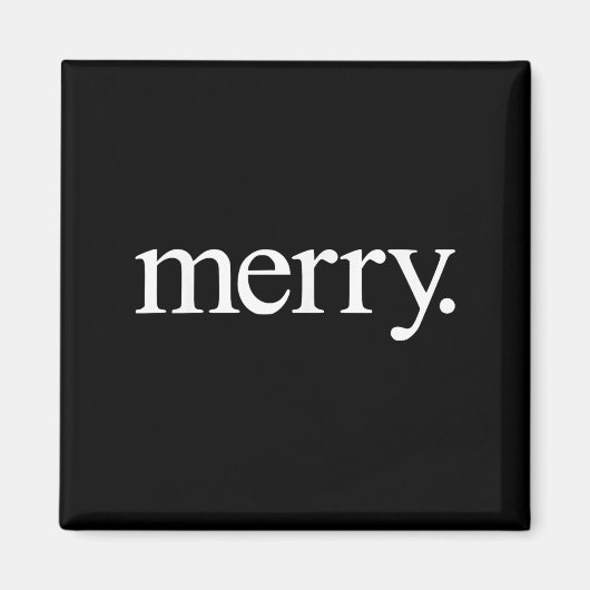 Merry Christmas Xmas Tis The Season Family Pajamas Magneet (Voorkant)