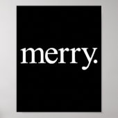 Merry Christmas Xmas Tis The Season Family Pajamas Poster (Voorkant)