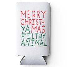 Merry Christmas ya filthy animal typography