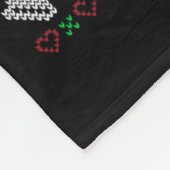 Merry Christmas Ya Filthy Liberals Ugly Christmas  Fleece Deken (Hoek)