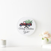 Merry Christmas Y'all Acrylic Wall Clock Ronde Klok (Huis)