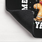 Merry Christmas Yall Gingerbread Cowboy Western Xm Muismat (Hoek)