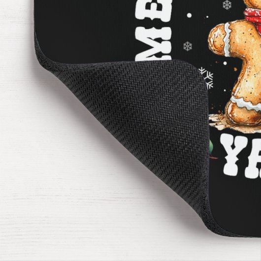 Merry Christmas Yall Gingerbread Cowboy Western Xm Muismat (Hoek)