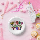 Merry Christmas Y'All  Papieren Kommen (Feest)