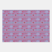 "Merry Christmas Y'all" Ugly Sweater  Inpakpapier Vel (Voorkant 2)