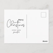 MERRY CHRISTMAS |  zoeken naar post Briefkaart (Achterkant)