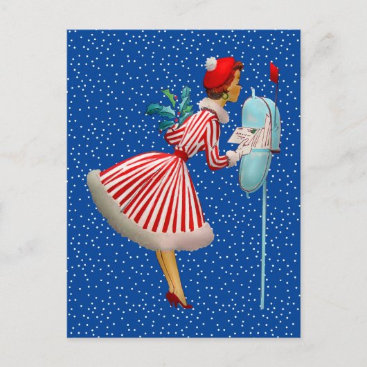 MERRY CHRISTMAS |  zoeken naar post Briefkaart (Voorkant)