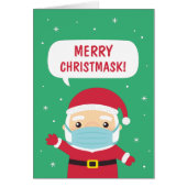 Merry Christmask, Funny Kerstkerstkerstman 2020 (Voorkant)