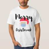 Merry Christmask Quarantined Kerstmis 2020 Shirt (Voorkant)