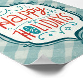 Merry Christmastime Feestdagen Poster (Hoek)