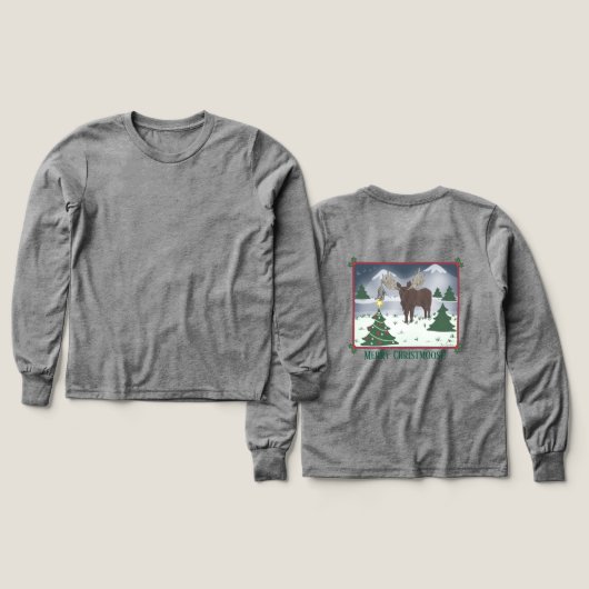 Merry Christmoose! (Voorkant /achterkant)