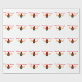 Merry Christmoose Cadeaupapier (Vlak)