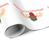 Merry Christmoose Cadeaupapier (Rol Hoek)