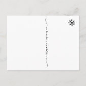 Merry Christmoose Feestdagenkaart (Achterkant)