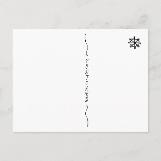 Merry Christmoose Feestdagenkaart (Achterkant)