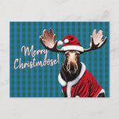 Merry Christmoose Feestdagenkaart (Voorkant)