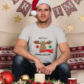 Merry Christmoose Funny Kerstmis T-shirt