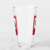 Merry Christmoose Glas (Rechts)