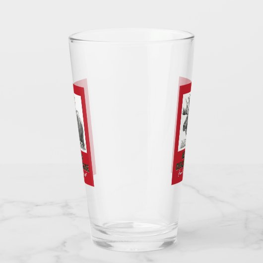 Merry Christmoose Glas (Rechts)
