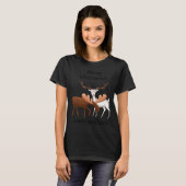 Merry Christmoose Happy New Deer T Shirt (Voorkant volledig)