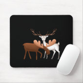Merry Christmoose Happy New Deer T Shirt Muismat (Met muis)