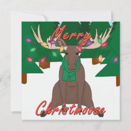 Merry Christmoose - kerstkaart