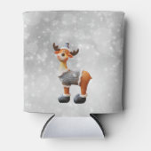 Merry Christmoose met een pet Blikjeskoeler (Voorkant)