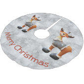 Merry Christmoose met een pet Kerstboom Rok (Gekanteld)