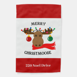 Merry Christmoose Personalized Holiday Tuinvlag