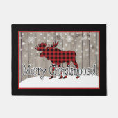 Merry Christmoose - Small Deurmat (Voorkant)