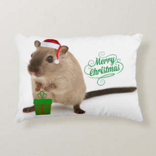 Merry Christmouse Accent Kussen