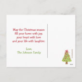 Merry Christmouse Christmas Kaart (Achterkant)