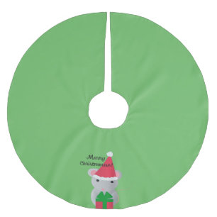 Merry Christmouse Cute Kerstmuis Kerstboom Rok