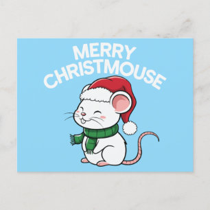 Merry Christmouse Feestdagenkaart