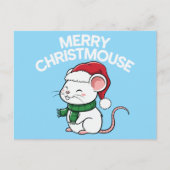 Merry Christmouse Feestdagenkaart (Voorkant)