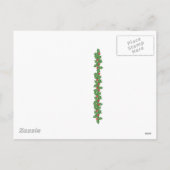 Merry Christmouse Feestdagenkaart (Achterkant)